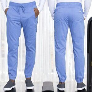 NEW Cherokee Jogger Scrub Pants‎ with Zip Cargo Pockets Medical Career S Short